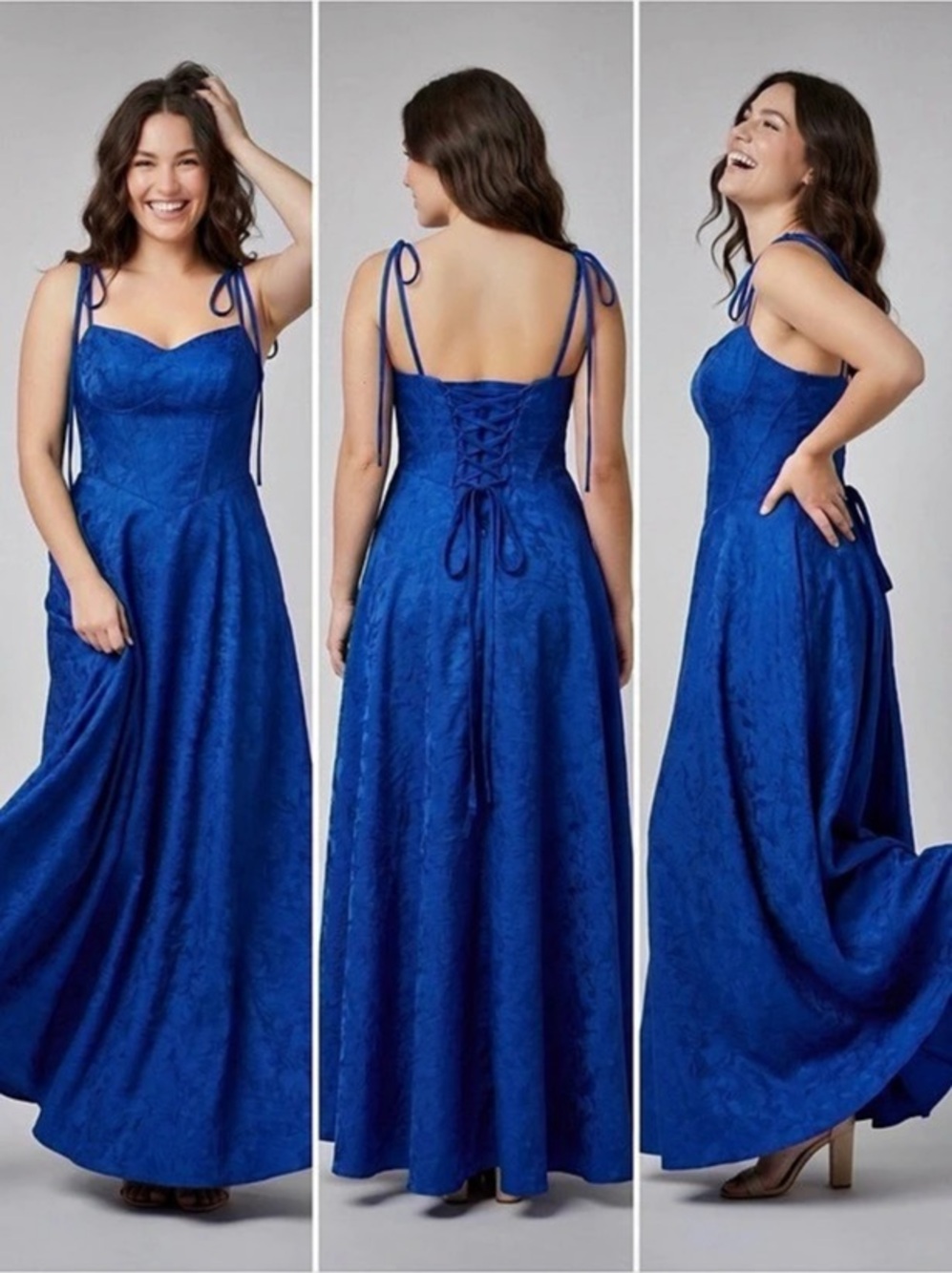 Fashion Blue Maxi Dress NWT